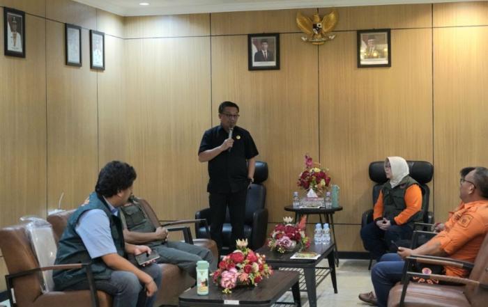 Walikota Bitung Sambut Kunjungan dari Direktur Pengelolaan Logistik dan Peralatan BNPB