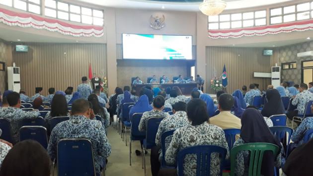 Pemkab Boltim Laksanakan Raker Laporan Keuangan Tahun 2018