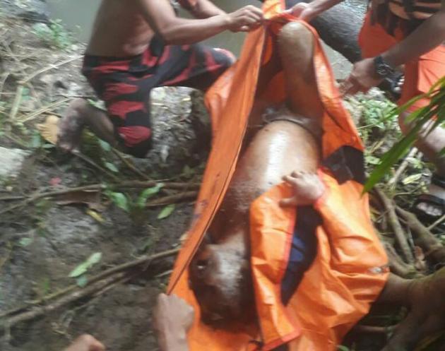 Ditemukan Setelah 5 Hari Hanyut