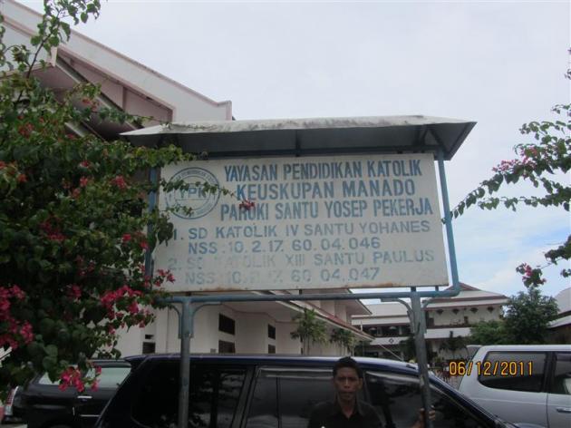 SD Katolik 04 St Yohanes Manado Terus Berbenah