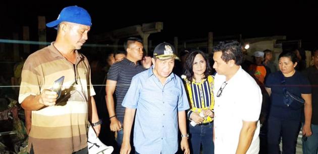 Wali Kota Bitung Prihatin Kebakaran Pasar Girian