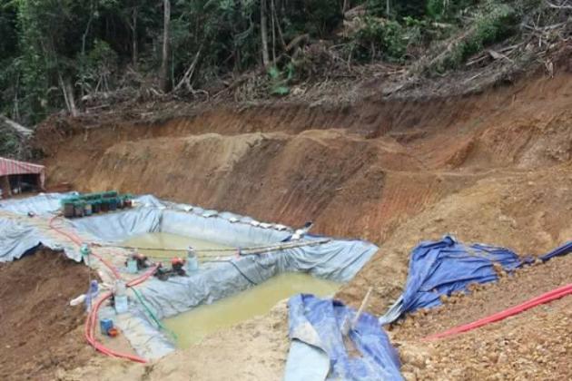 Sungai Tanoyan Diduga Tercemar Sianida dan Marcury dari PETI
