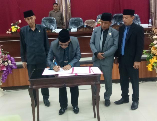 Perubahan Perda OPD Ditetapkan