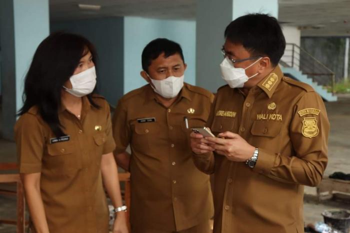 Wali Kota AA Tinjau Lahan dan Aset Pemkot Manado  
