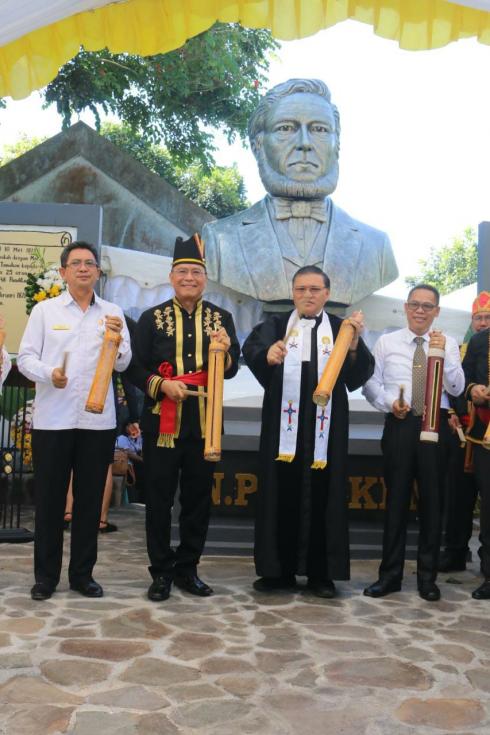 Monumen Pandita Nicolaas Phillip Wilken Diresmikan