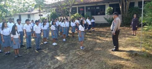 Siswa Yayasan Spektrum Malalayang Dibekali Pesan Kantibmas