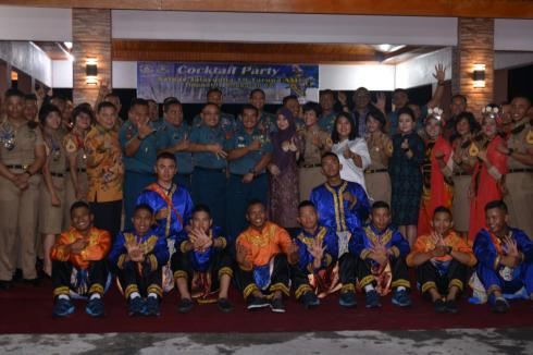 Satgas Jalayudha-19 Taruna Taruni AAL Angkatan 65, Meriahkan Cocktail Party