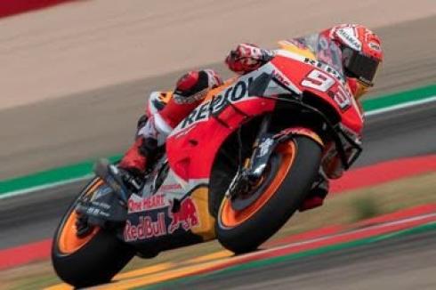 Marquez Unggul Mudah Di Sirkuit Motorland de Aragon