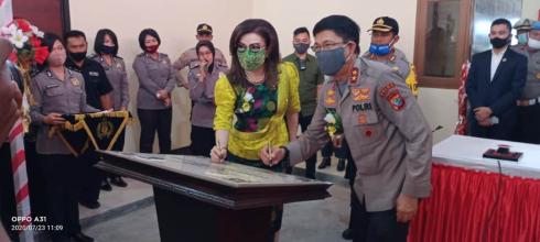 Kapolda Sulut Resmikan Rusun dan Guest House ‘Rekonfu’ Polres Minsel