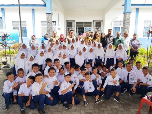 Wali Kota Bitung Suport Marching Band MTS