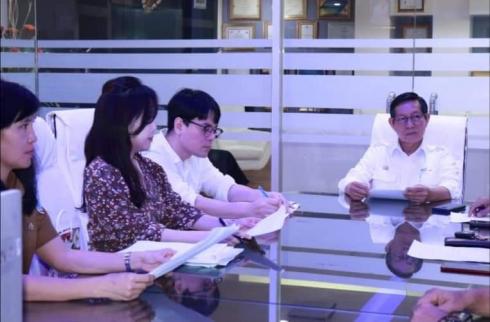 Tindaklanjut MoU Walikota Tatap Muka Dengan Pelaku Usaha Asal Korea Selatan