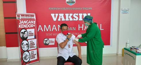 Dinkes Bolmong Targetkan 100 Nakes Discreening Setiap Hari