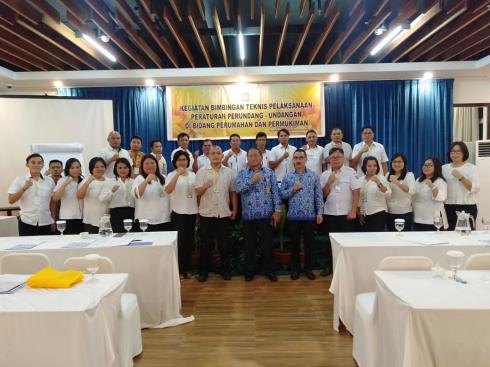 Bimtek Perundang-Undangan Perkim, Dibuka Sekot Lolowang Buka