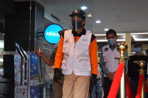 Walikota Kunjungi Kawasan Mega Mall Manado