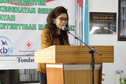 Rektor Unima Apresiasi Pelaksanaan Bakti Kesehatan Oleh Polda Sulut