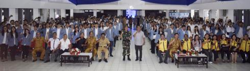 Wali Kota Suport Mahasiswa KKT Unsrat