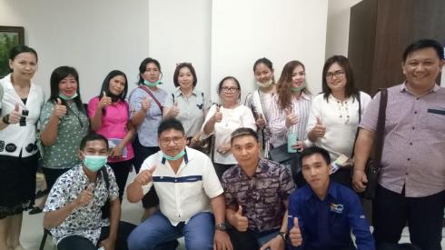 Kunjungi RS Siloam, Mahasiswa SOM Angkatan 51 Kelompok 13, Doakan Orang Sakit