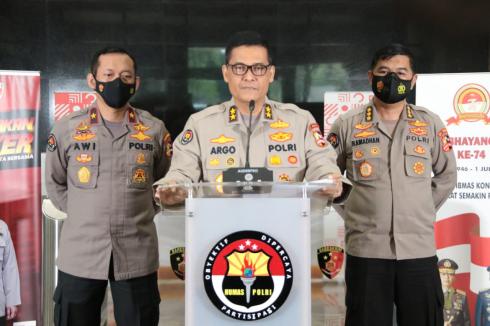Kadiv Humas Polri Irjen Argo Yuwono : Lurah Petamburan Gagal di Mintai Keterangan karena Positif Covid-19