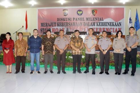 Direktur Reskrimsus Polda Sulut Ajak Milenial Stop Hoax