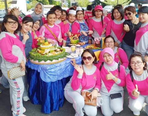 Bhayangkari Cabang Bitung Raih Juara Lomba Hias Tumpeng
