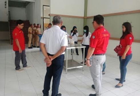 Taruna dan Pegawai Balai Diklat Pelayaran Tes Urine Oleh Sat Resnarkoba