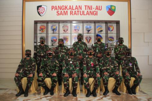 Panglima Koopsau II Sambangi Lanud Sam Ratulangi