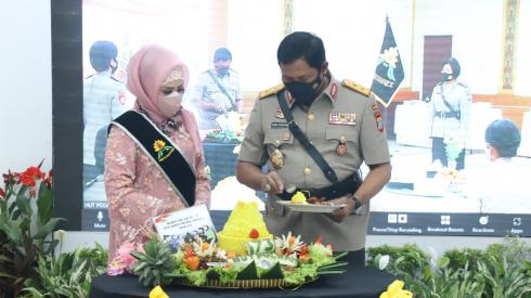 Syukuran Hari Jadi ke-73 Polwan, Berikut Pesan Kapolda Sulut