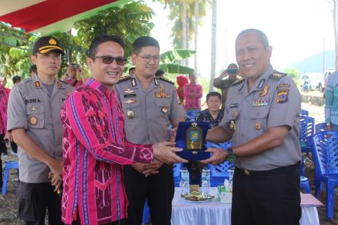 Tim Study Polda Sulut  Diterima Wabup