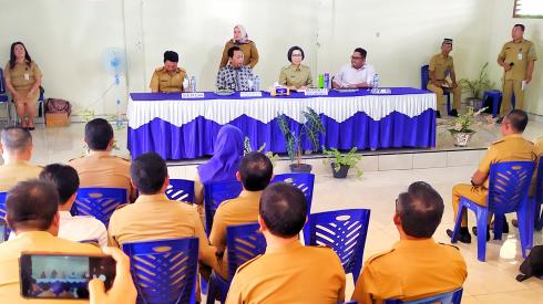 Bahas Tindak Lanjut Temuan, BPK dan Pemkab Bolmong Gelar Pertemuan