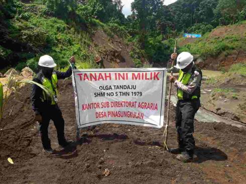 Disayangkan, MSM Beraktifitas Dilahan Sertifikat Nomor 5, Jerry Palit : Saya Minta  Aktifitas Dihentikan