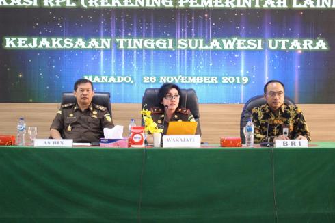 Sosialisasi Aplikasi RPL Wilayah Kejati Sulut, Dibuka Wakajati