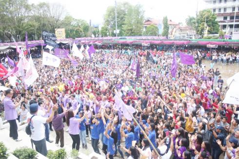 Pawai Selebrasi Paskah di Manado