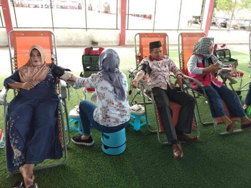 Gandeng PMI, KAHMI Gelar Muswil dan Donor Darah 