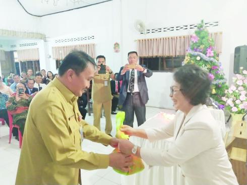Sekkot Manado Hadiri Perayaan Ibadah Natal Majelis Daerah Filadelfia VIII Sulut