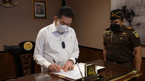 Jaksa Agung RI Lantik Anggota Satgassus P3TPU