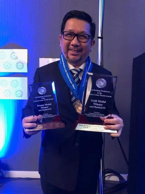 Raih Kategori Best Emergency Service Center dan Best Publik Service,Wawali, Puji Tuhan, Apa Yang Kita Raih, Karena Anugerah Tuhan  