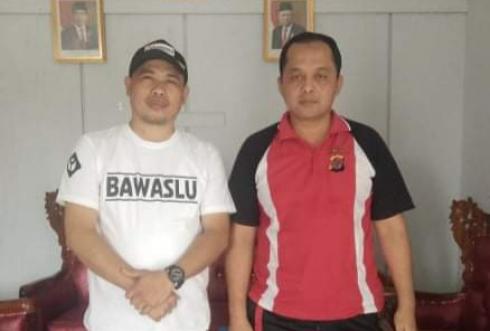 Polres-Bawaslu Komitmen Awasi Pilkada 2020 