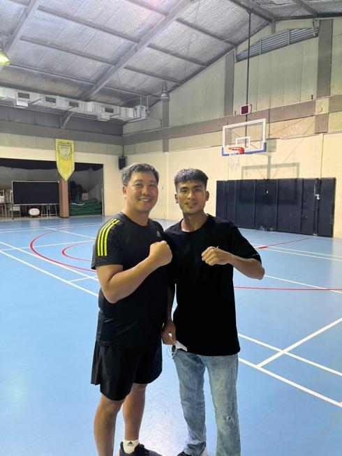 Ketum KONI Sulut Suport Buyung Jelang ke SEA Games 