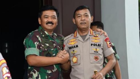 Kapolri Temui Panglima TNI