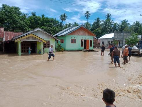 BWS Sulawesi I Lambat, Proyek Tanggul Sungai Lonsiow tak Kunjung Dikerjakan