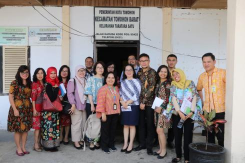 Pemerintah Jepang Bersama Kemenkes RI Kunjungi Tomohon