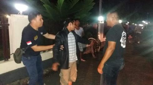 Jaga Kantibmas Polres Minsel  Gelar KRYD Malam Minggu