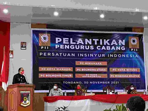 Sah, ROR Lantik 9 Pengurus Cabang PII di Sulut