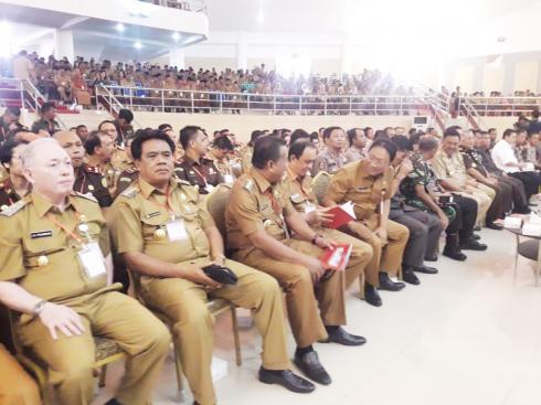 Gaghana -Palandung Hadiri Rakorda Pemantapan Pemilu 2019