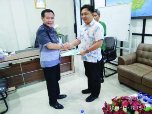 Mamahit Jabat Pelaksana Tugas Kepala Dinas PUPR