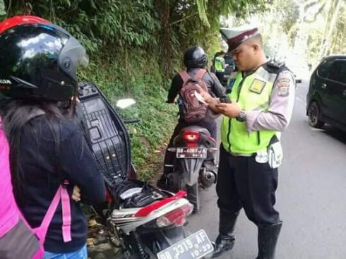 Polres Minsel Tilang 898 Kendaraan Dalam Operasi Zebra 2019