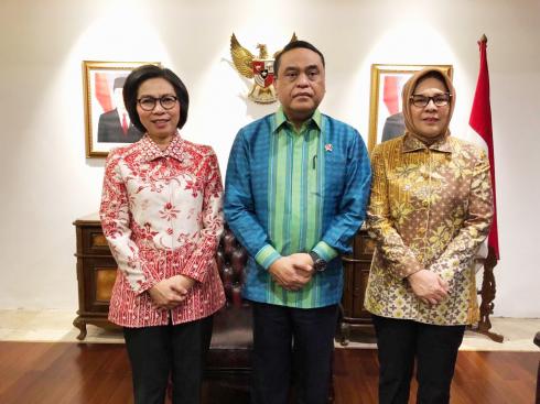 Tatong ‘Curhat’ ke MenPAN-RB 