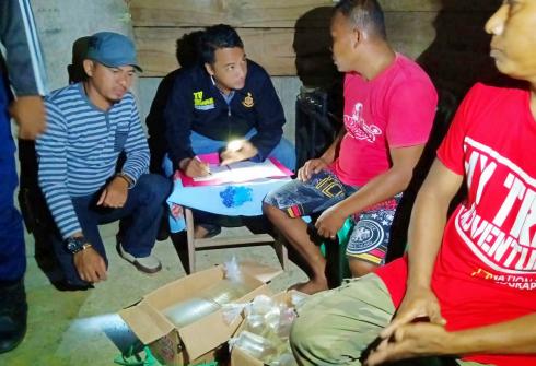 Tim Gabungan Sita Puluhan Liter Miras