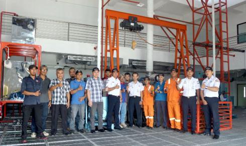 Real Engine Simulator dan Engine Workshop Baru BDP Minsel