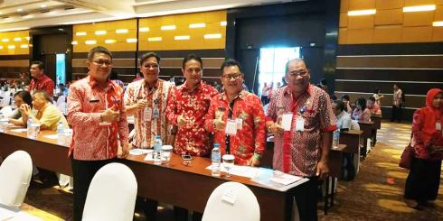 Wabup Bolmong Hadiri Rakor dan Evaluasi RKPD 